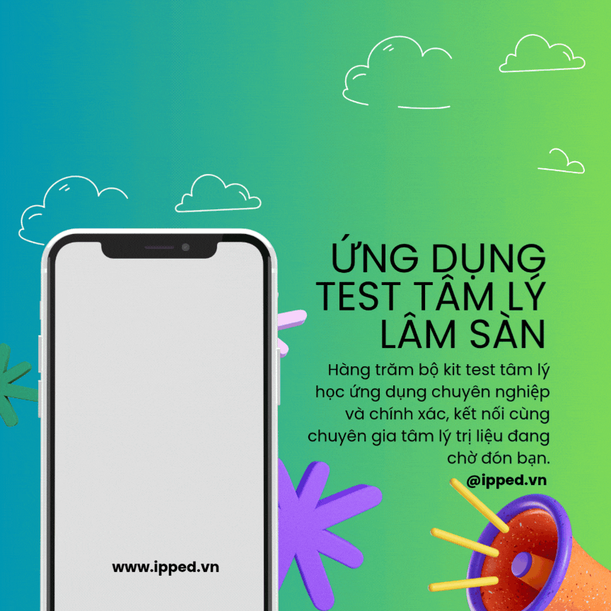 Ứng dụng test tâm lý trị liệu